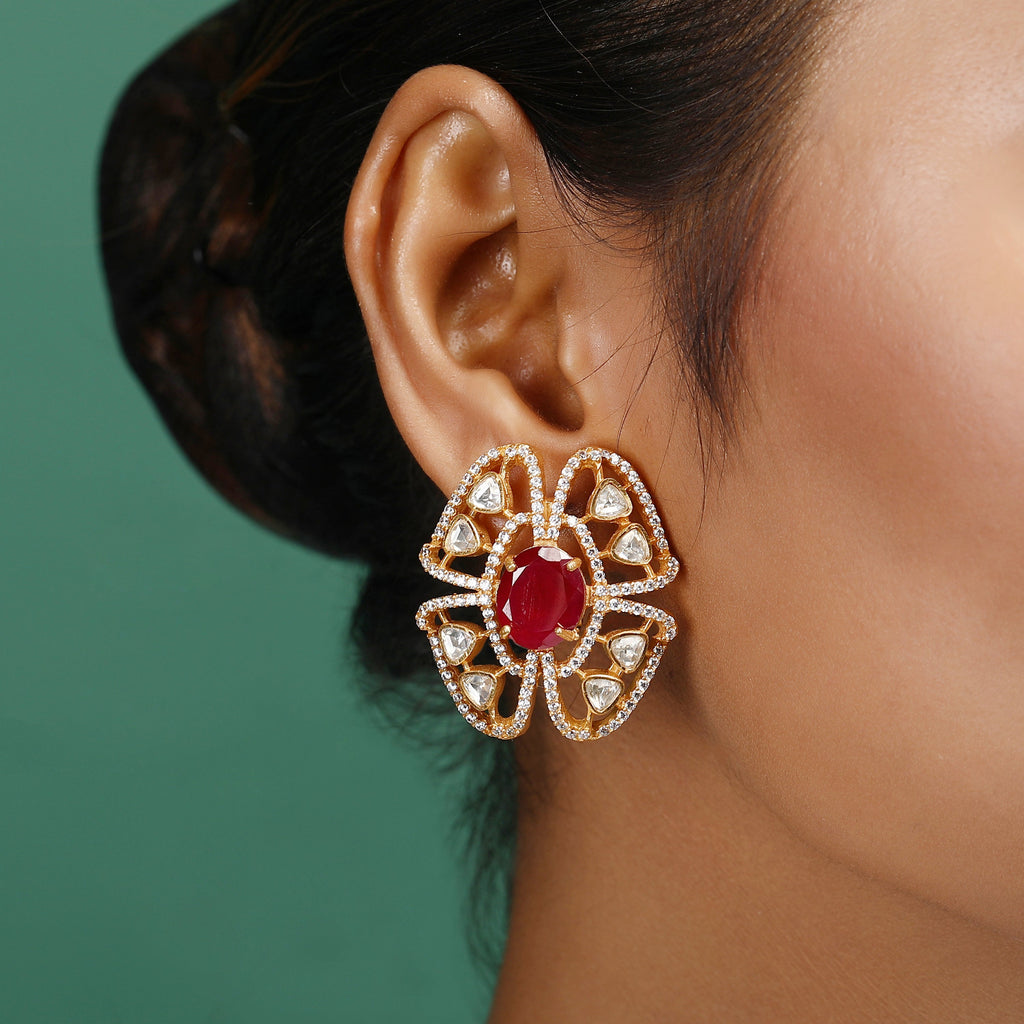 Krishi Polki Earring