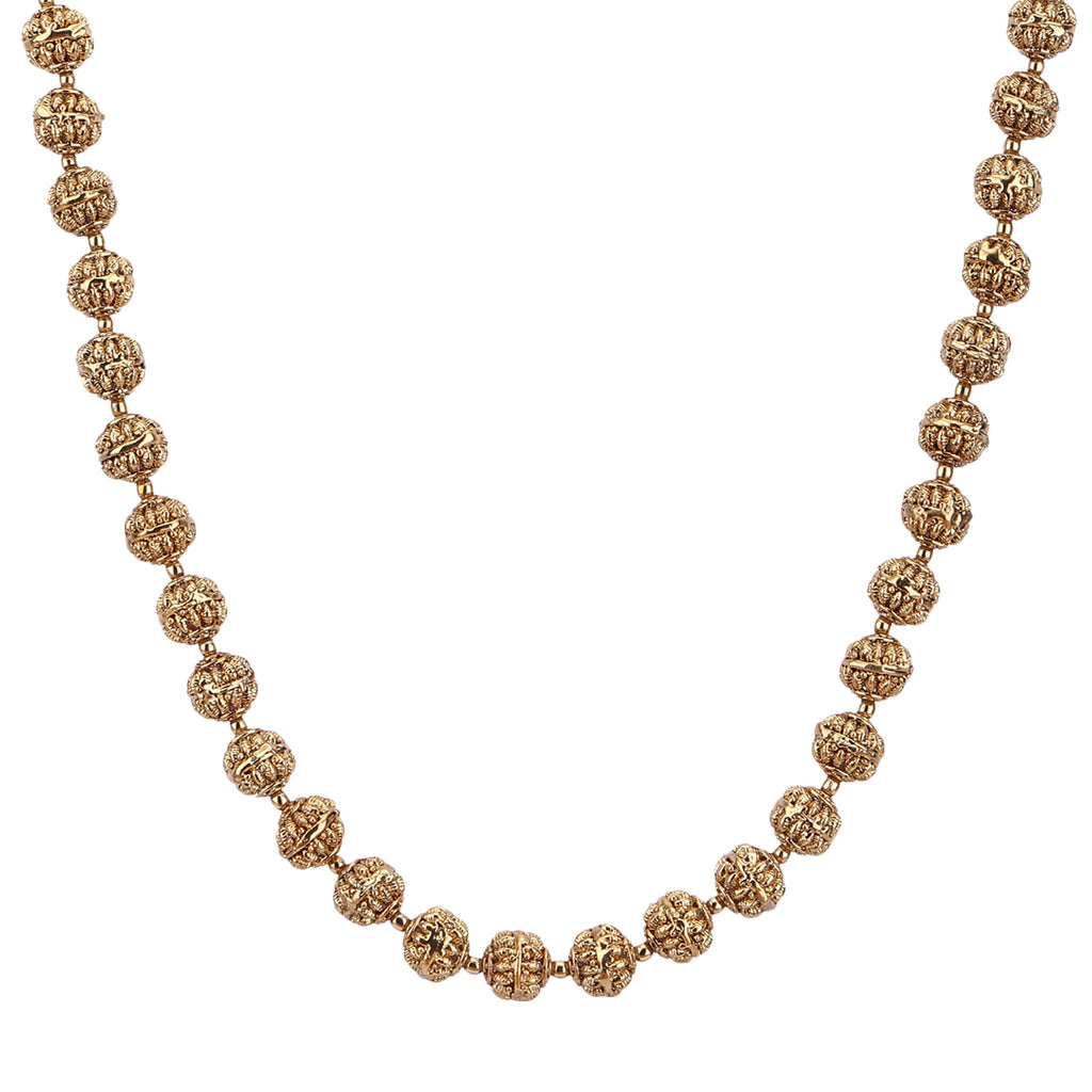 Swarnam - Gold Strings Chunika Necklace Set