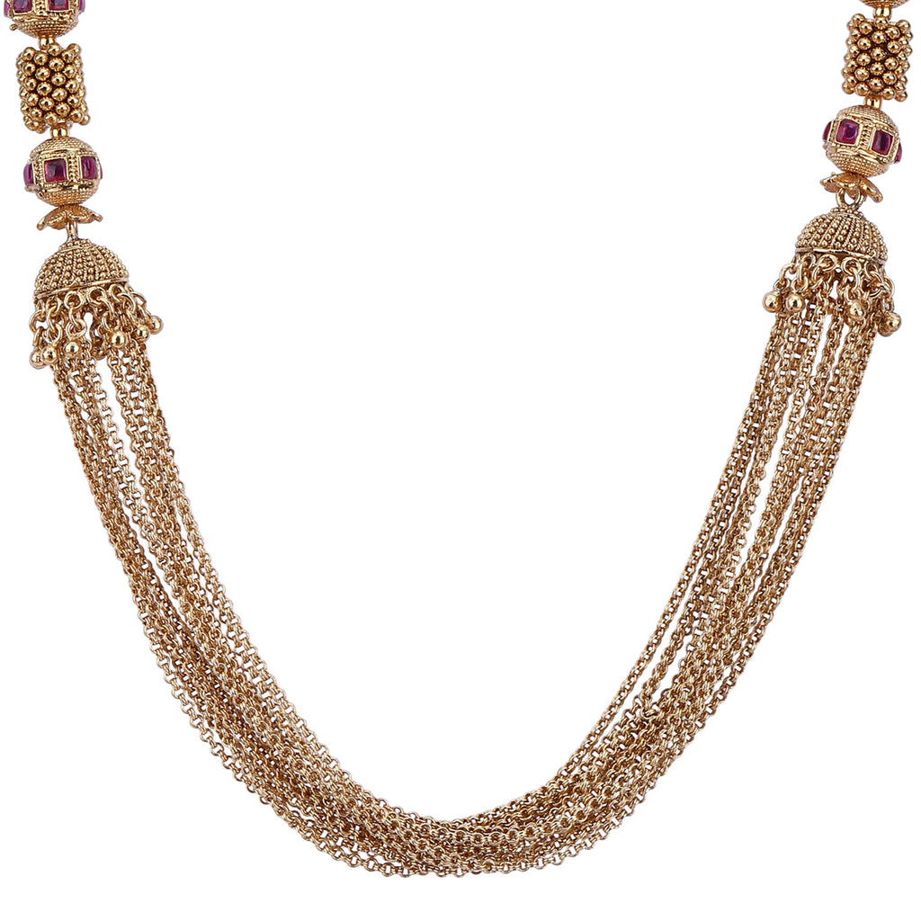 Swarnam - Gold Strings Namya Necklace Set