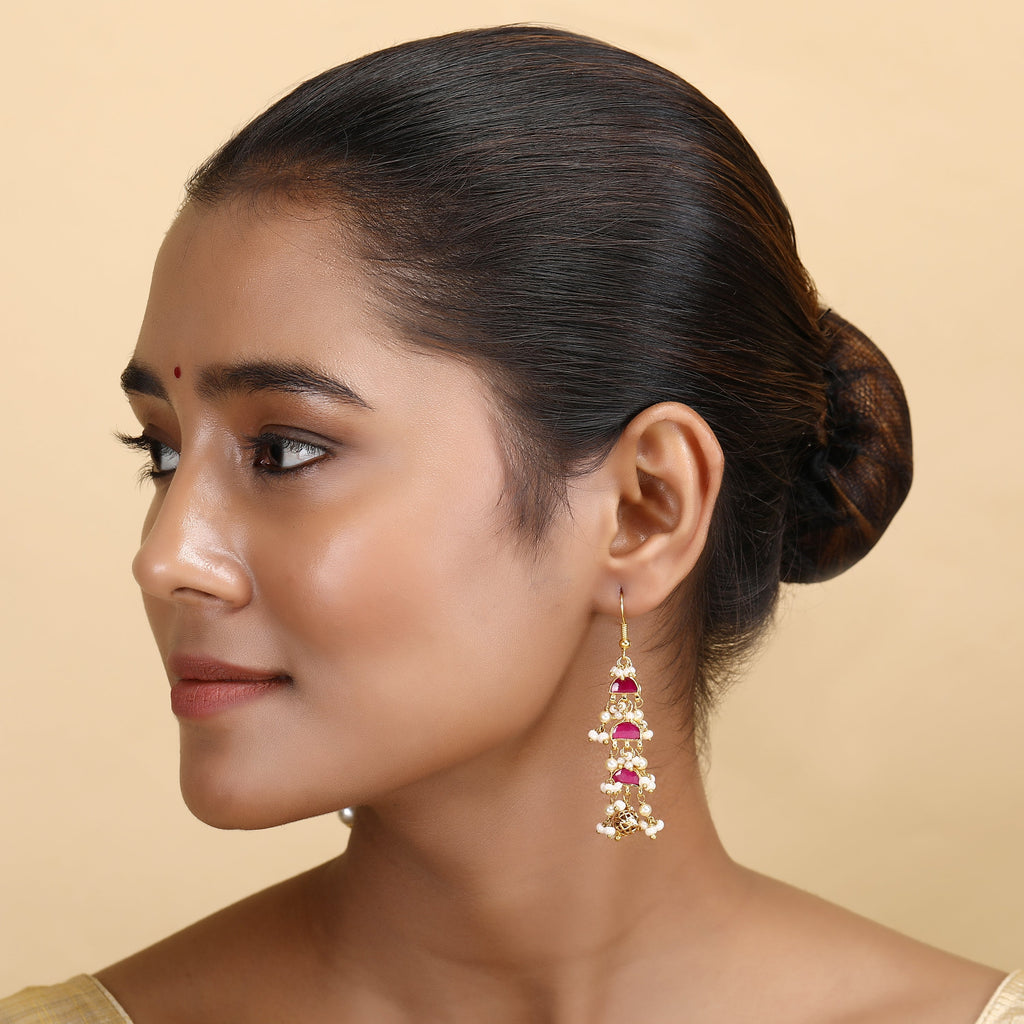 Divya Nazuk Kundan Earring