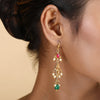 Elvish Nazuk Kundan Earring