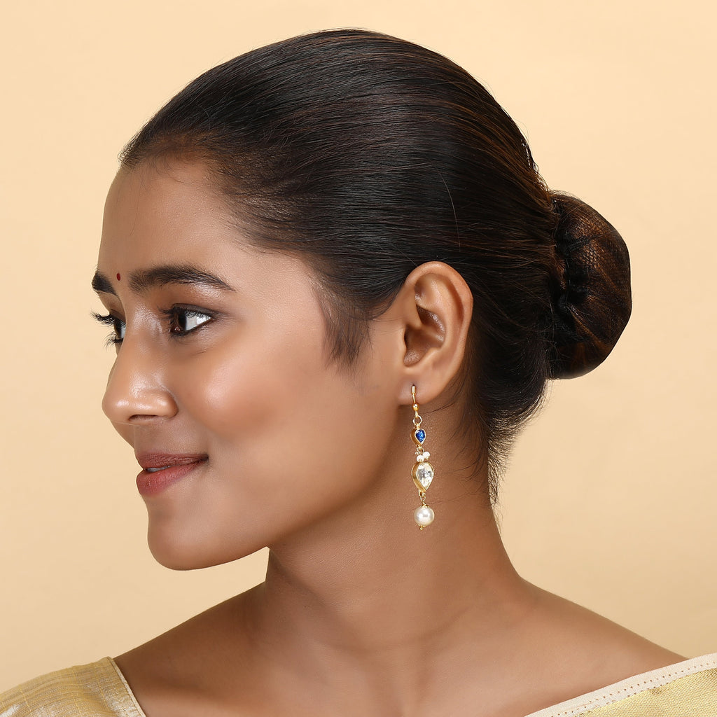 Tiya Nazuk Kundan Earring