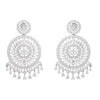CHANDA ZIRCON ROUND EARRING