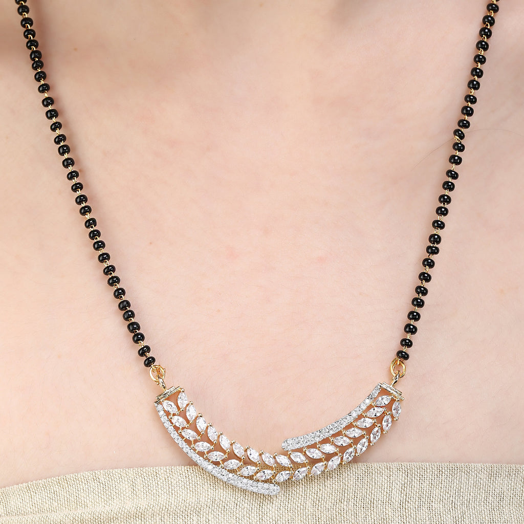 Half on sale chain mangalsutra