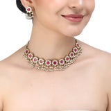 Nayaab Daksha Kundan Necklace Set