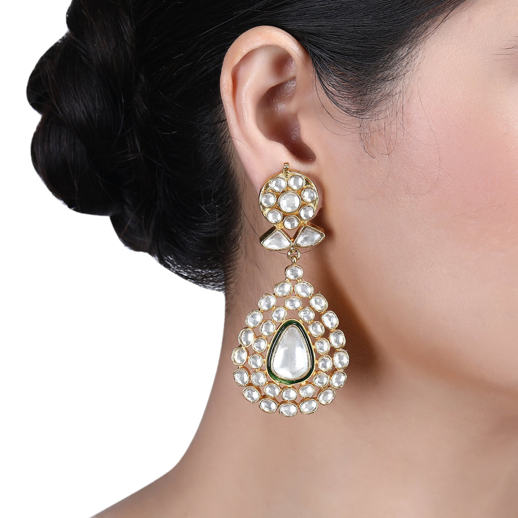 Megha Collection Jyoti Kundan Earring