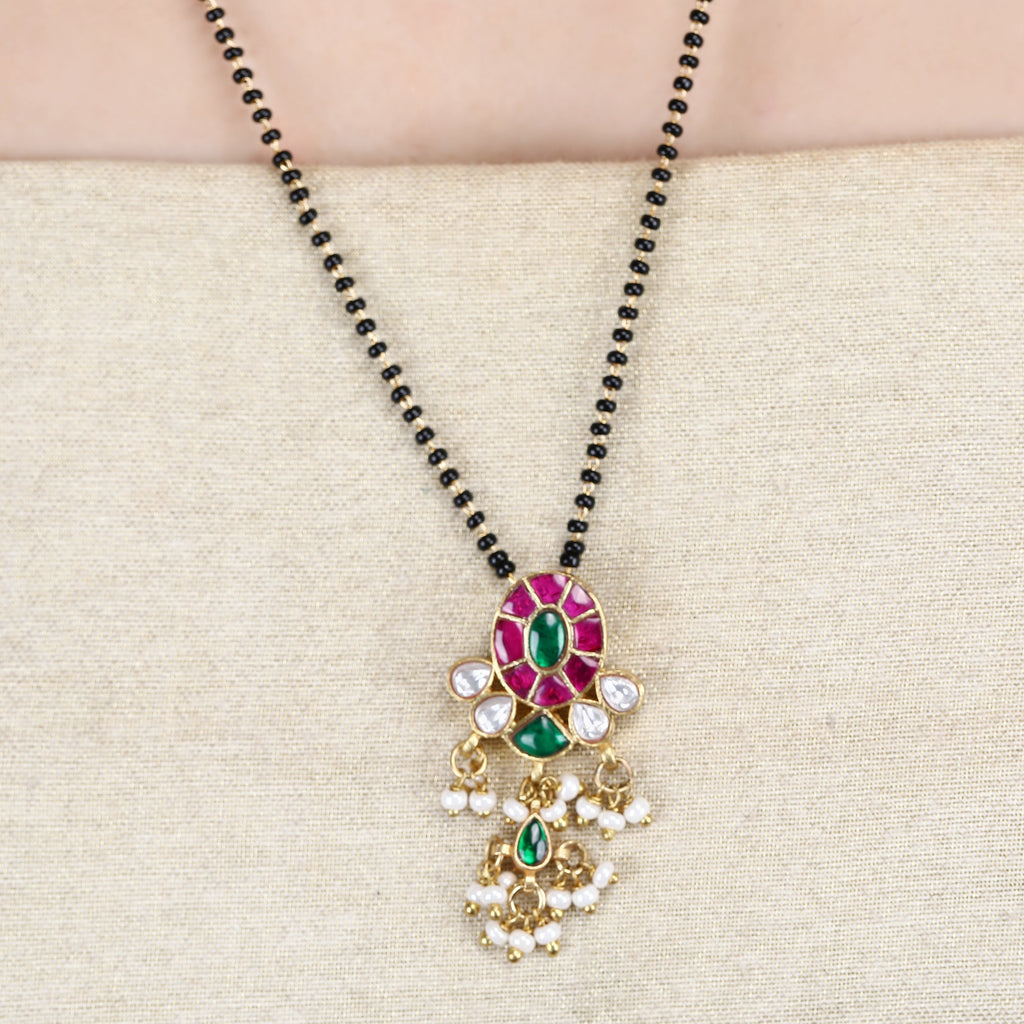 Megha Collection Vikrita Kundan Necklace