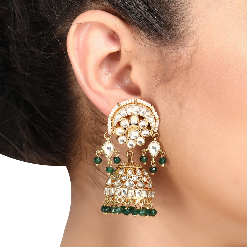 Bazaar Nirmai Kundan Earring
