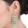 GUTHAI  ROUND KUNDAN NECKLACE