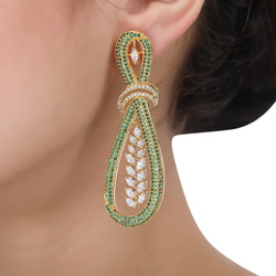 PAVÉ VICKY ZIRCON EARRING