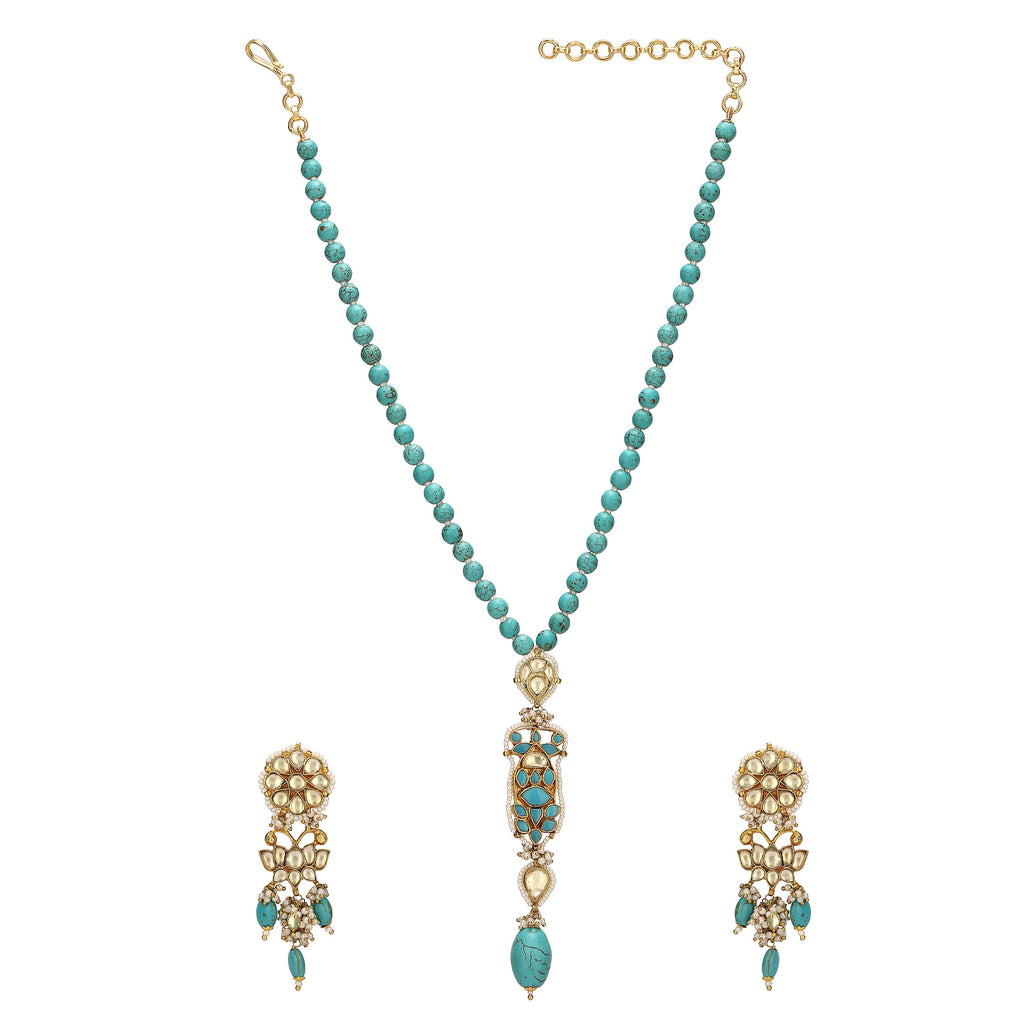 Nayaab Cia Kundan Necklace Set