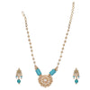GUTHAI  ROUND KUNDAN NECKLACE