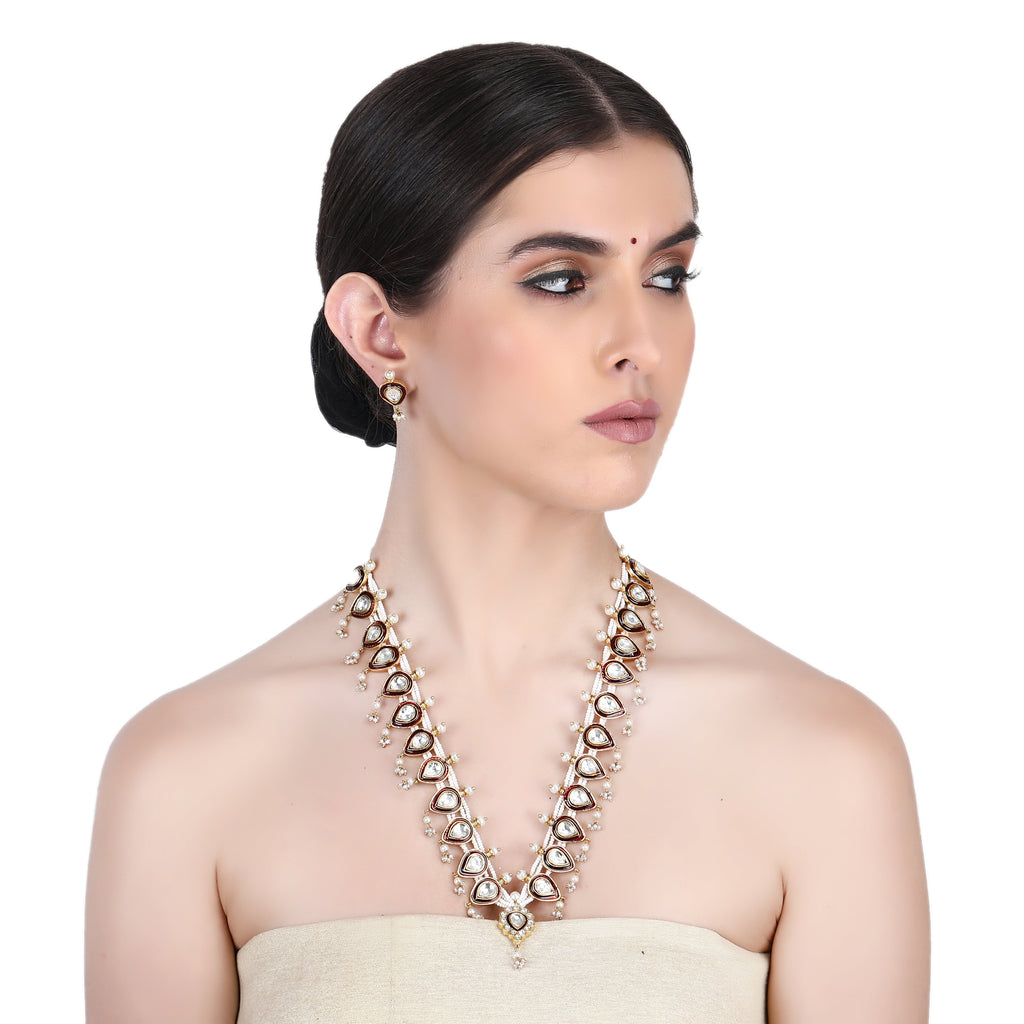 Megha Collection Beena Kundan Necklace