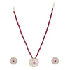 Roomani Zircon Pendant Set