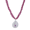 Rahomi Zircon Pendant Set