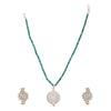 Bakshi Zircon Pendant Set