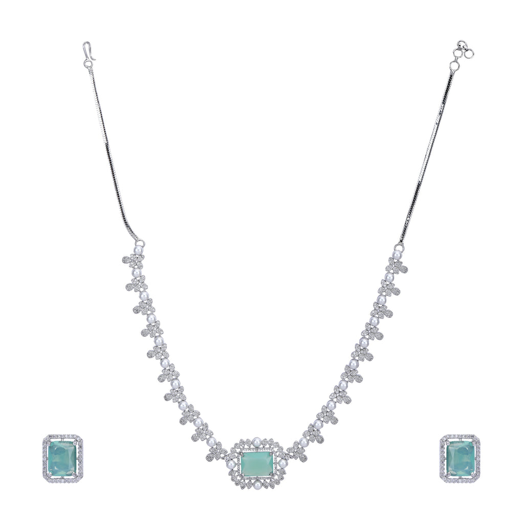 Amaira Zircon Necklace Set