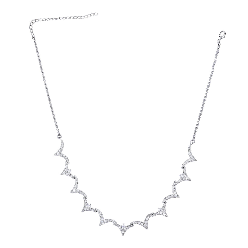 Aakruti Zircon Necklace Set