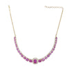 Meena Zircon Necklace Set
