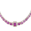 Meena Zircon Necklace Set