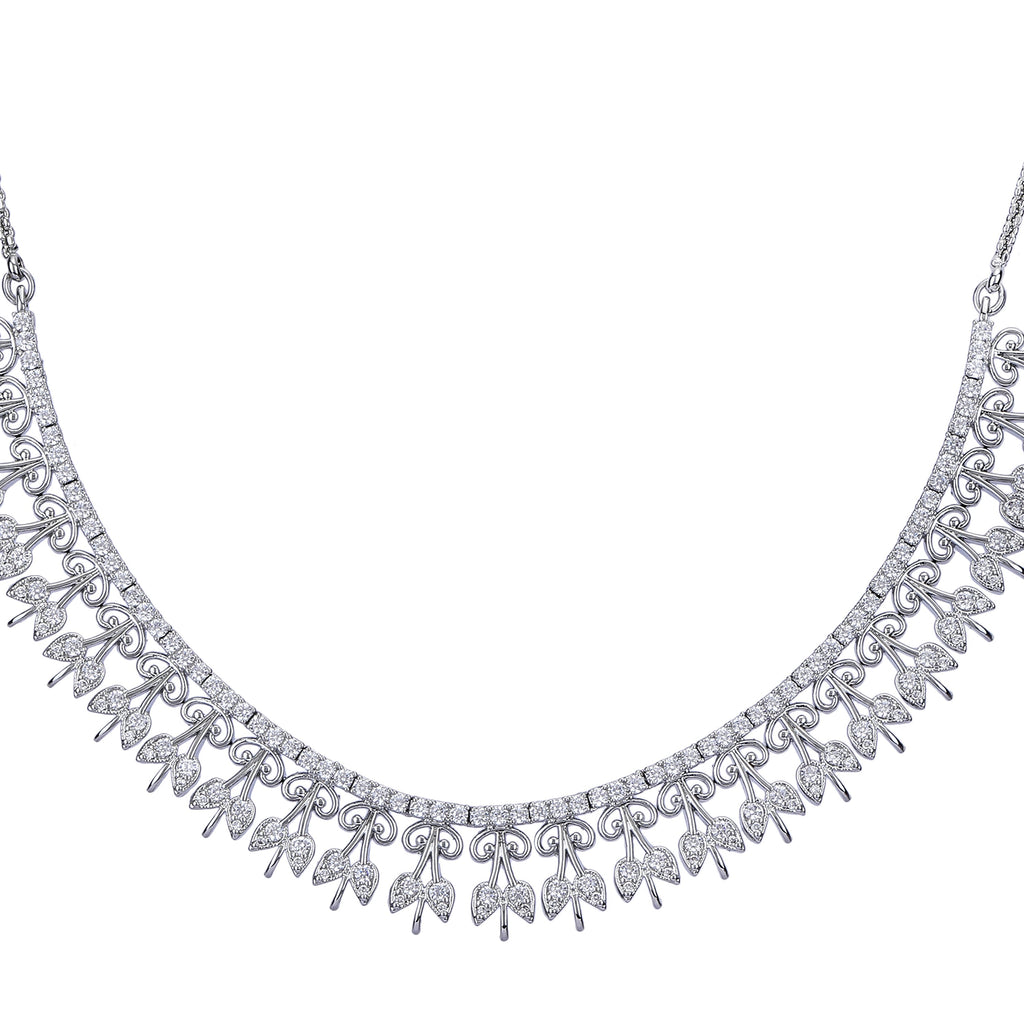 Palomi Zircon Necklace Set