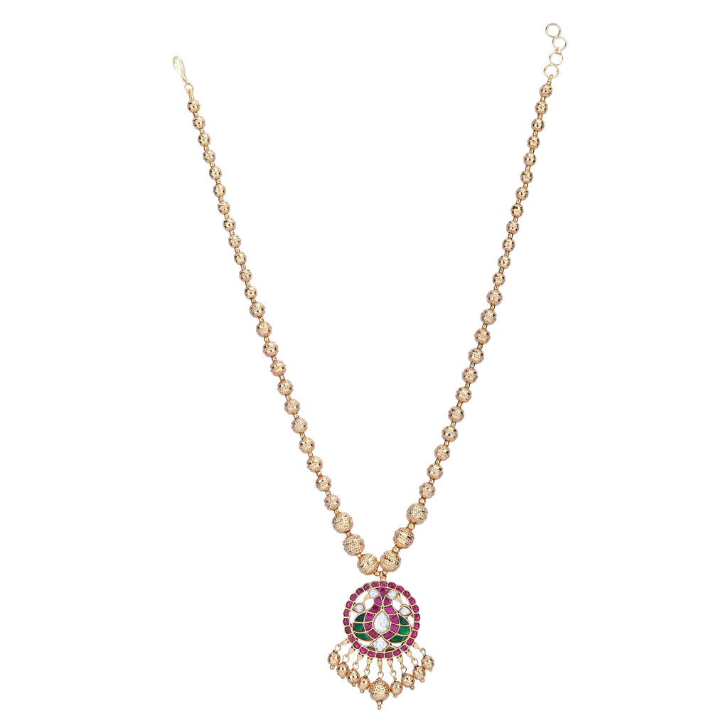 Megha Collection Ruhani Kundan Necklace Set