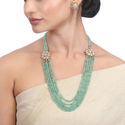 Chamak AMARA KUNDAN NECKLACE SET