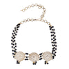 Megha Collection Divya Zircon Necklace Set