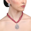 Rahomi Zircon Pendant Set