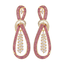 PAVÉ RINKI ZIRCON EARRING