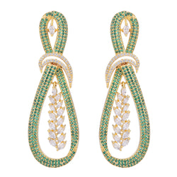 PAVÉ VICKY ZIRCON EARRING