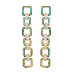 PAVÉ NUTAN ZIRCON EARRING