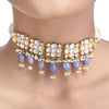 GULUBAND Nirmiti KUNDAN CHOKER SET