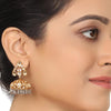 Gold & Silver Plated Mishran Kundan Choker Set
