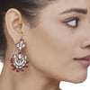 KUNDAN RUBY DROP EARRING