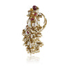 GOLD PLATED HASTHAM RUBY KUNDAN RING