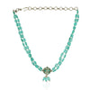 Silver Plated Baisakh Aqua Choker Set