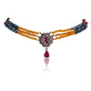 Silver Plated Celestial Choker Set