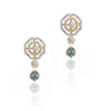 Gold Plated Celestial Zircon Necklace Set