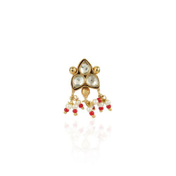 Gold Plated Kundan Nosepin