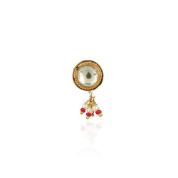 Gold Plated Kundan Nosepin