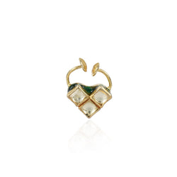 Gold Plated Kundan Nosepin