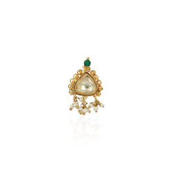 Gold Plated Kundan Nosepin