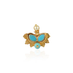 Gold Plated Kundan Nosepin