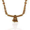 Gold Plated Poorak Kundan Folklore Necklace Set