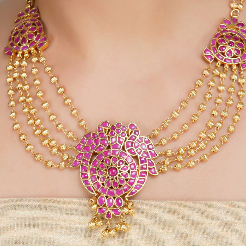 PAVALAM NECKLACE