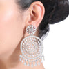 CHANDA ZIRCON ROUND EARRING