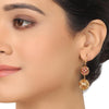 GOLD PLATED PURNA GOLD BEAD NECKLACE SET