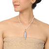 GOLD PLATED PURNA ZIRCON NECKLACE SET