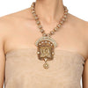 Gold Plated Deva Yakshini Pearl Kundan Set
